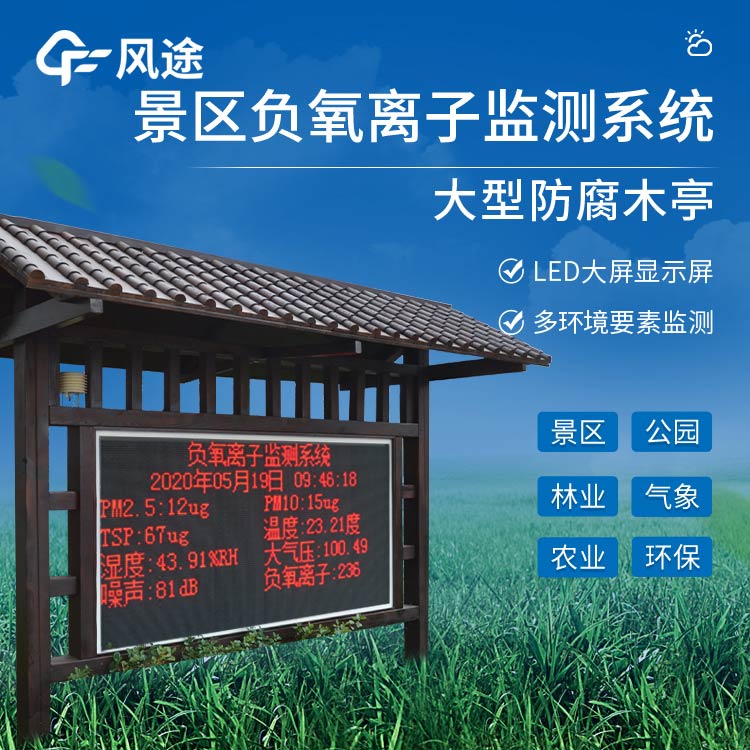 景區負氧離子監測站是干嘛的呢？