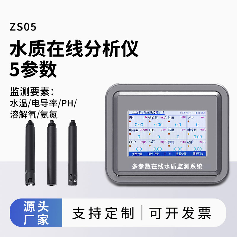 水質(zhì)檢測系統(tǒng)的組成