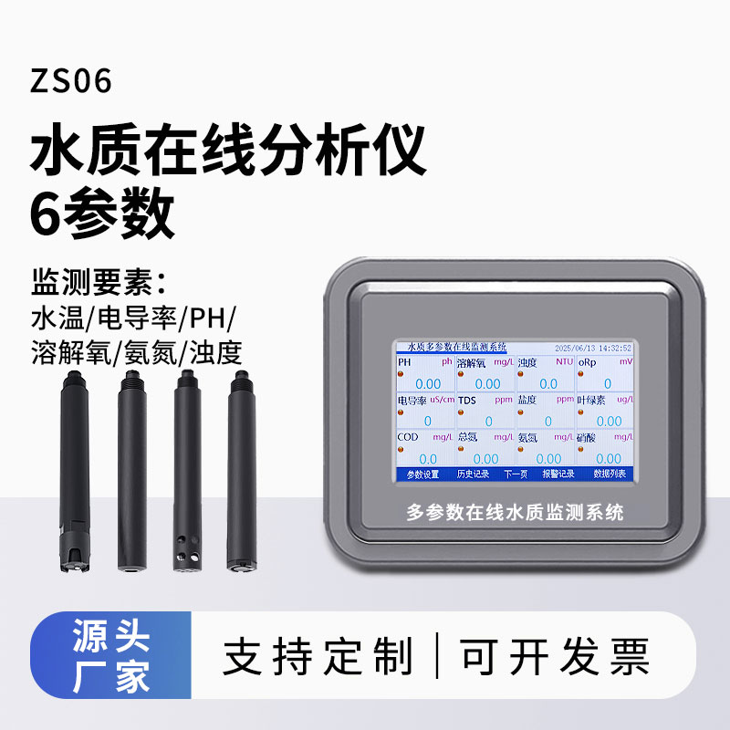 六參數(shù)水質在線分析儀